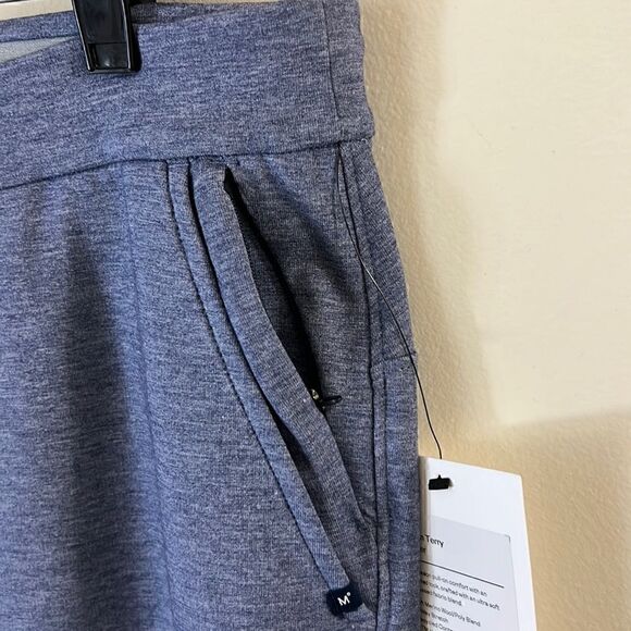 NWT Ministry Of Supply Women’s Fusion Terry Jogger in Indigo Heather Size L - Picture 10 of 16